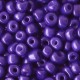 Glasperlen rocailles 6/0 (4mm) Imperial purple